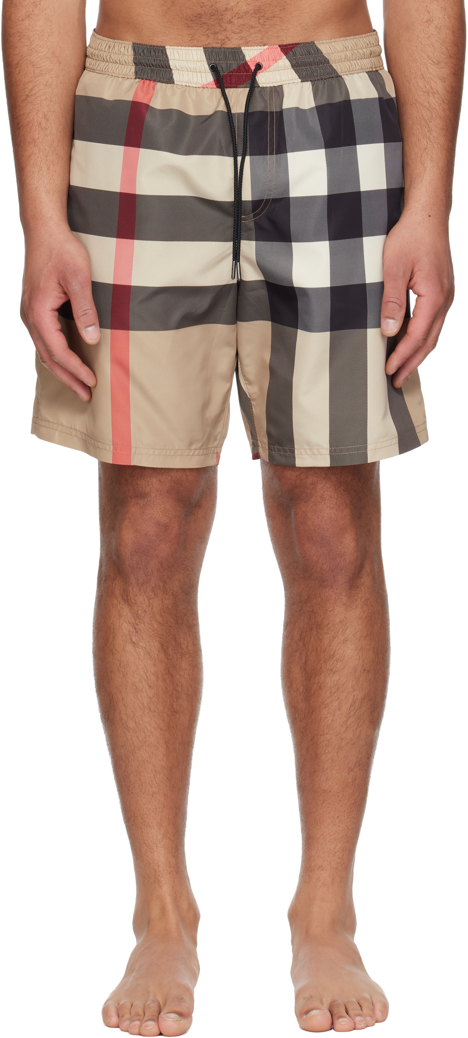 Beige Guildes Swim Shorts