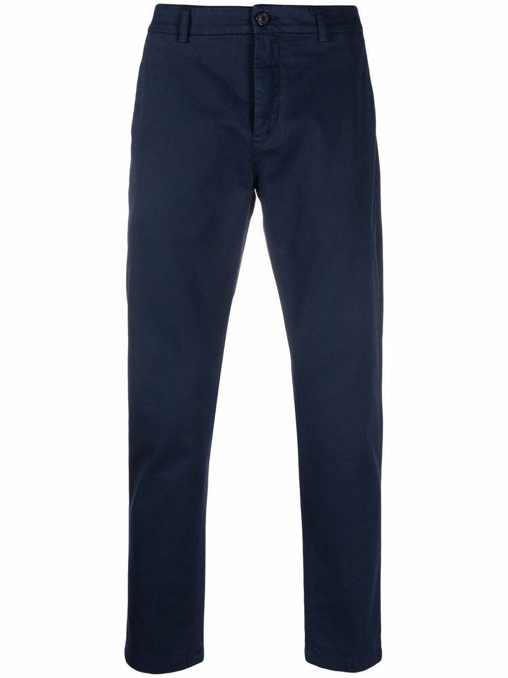 Slim-cut chino trousers - Blue