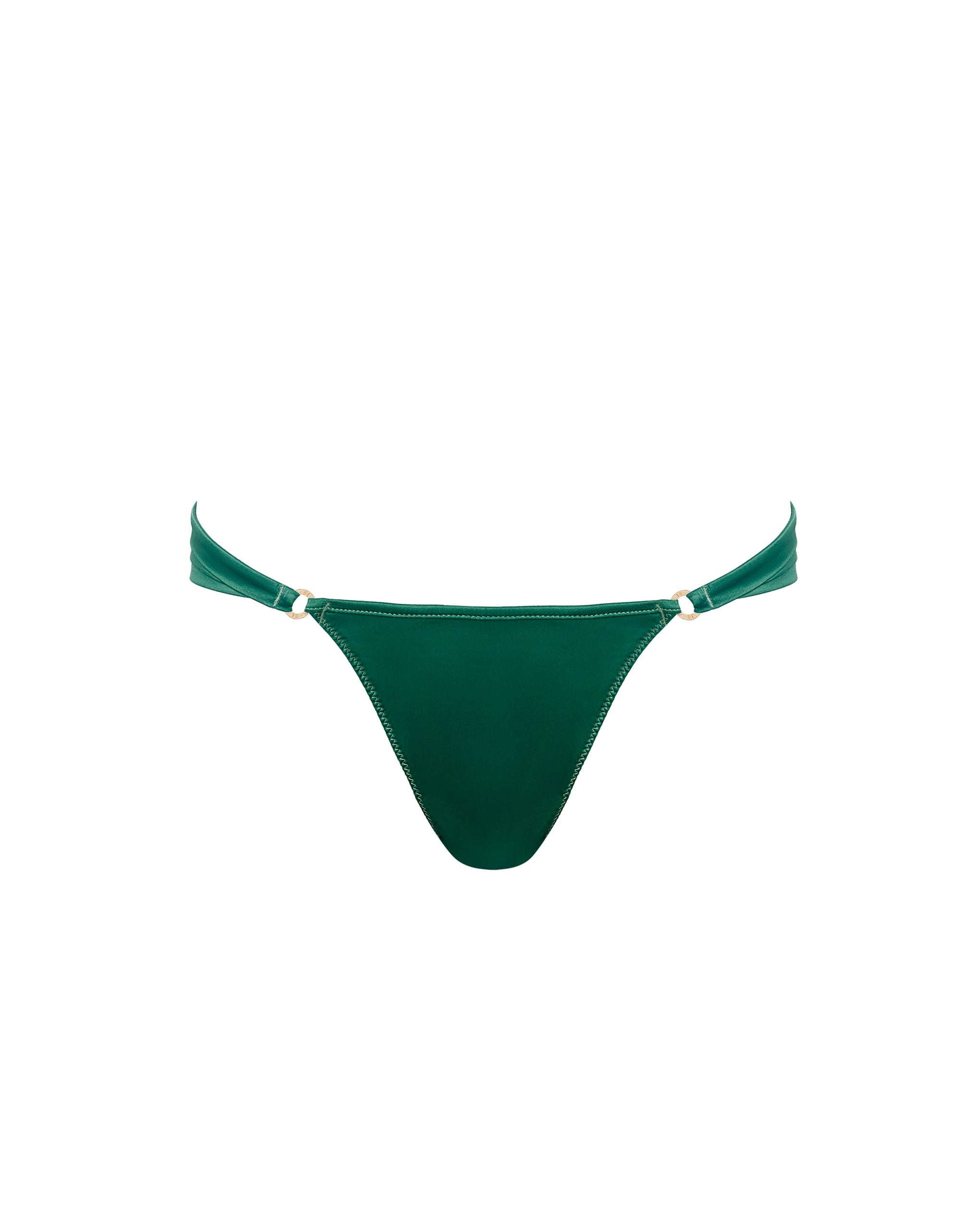 Bluebella Octavia Satin Panty Green