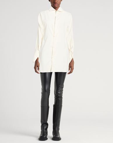 Woman Shirt Ivory Size 4 Viscose, Polyester