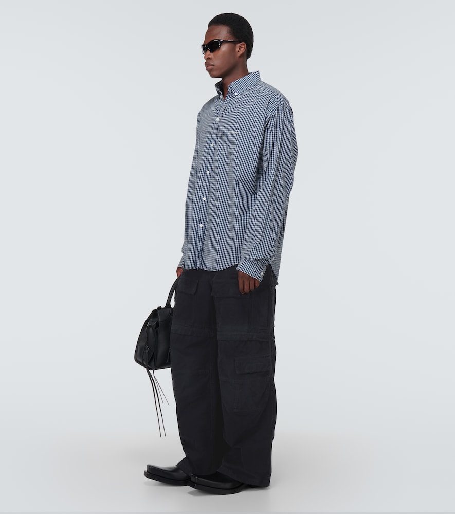 Cotton twill cargo pants