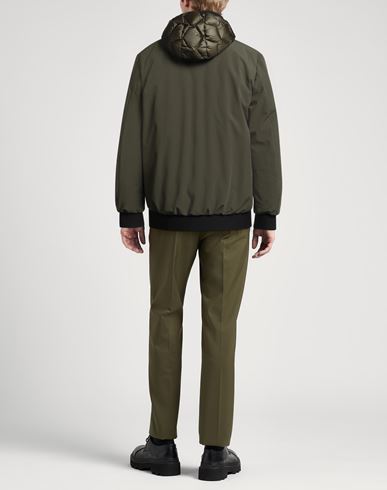 Man Puffer Military green Size XL Polyamide