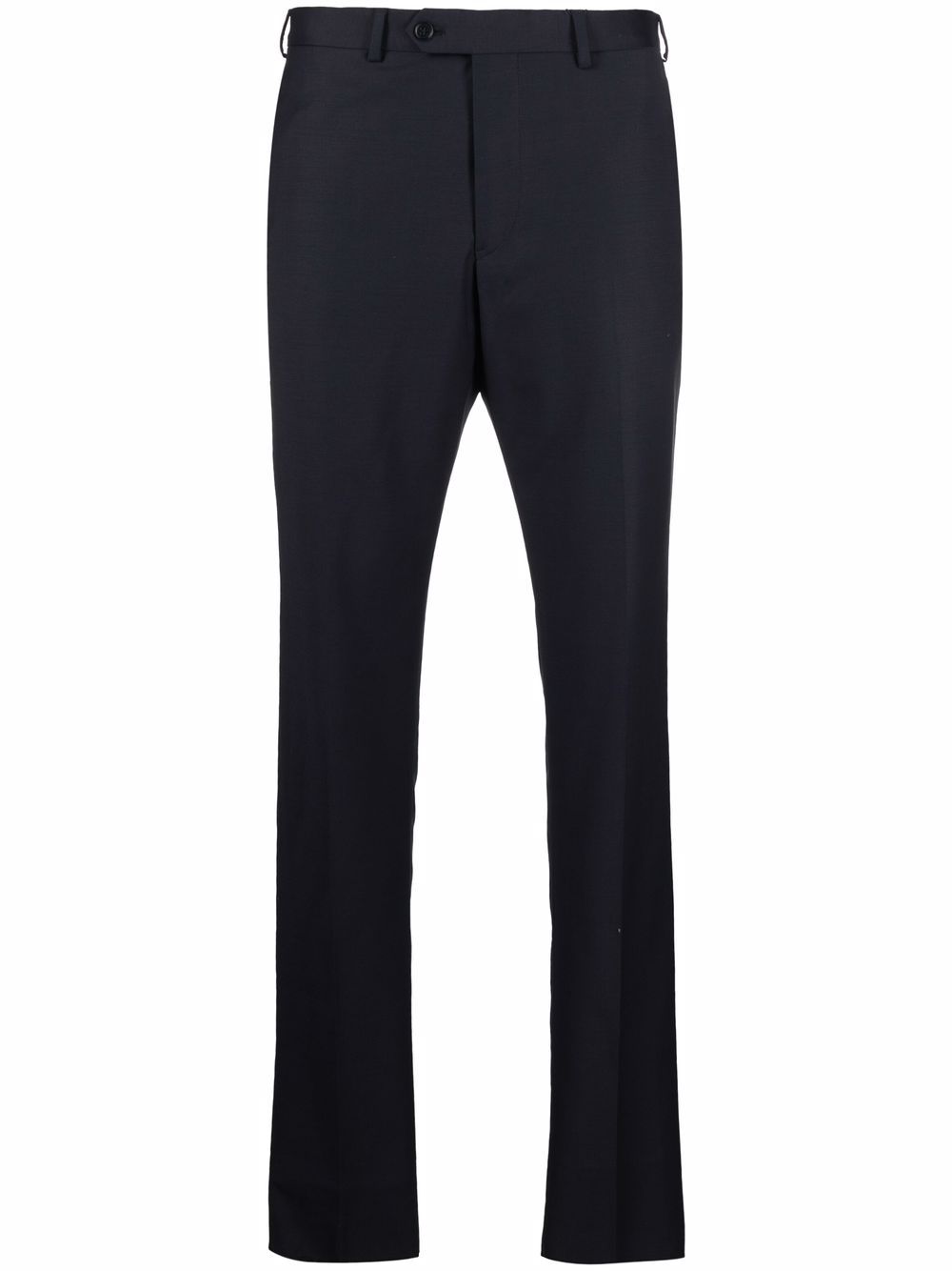 Tapered-leg tailored trousers - Blue