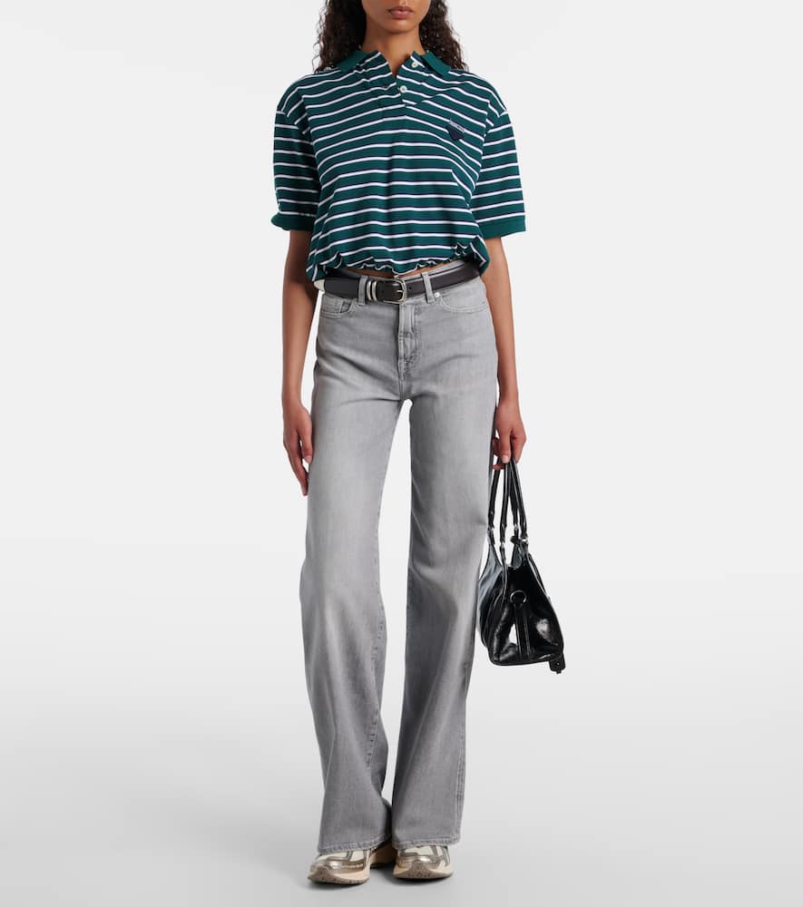 Lotta high-rise wide-leg jeans