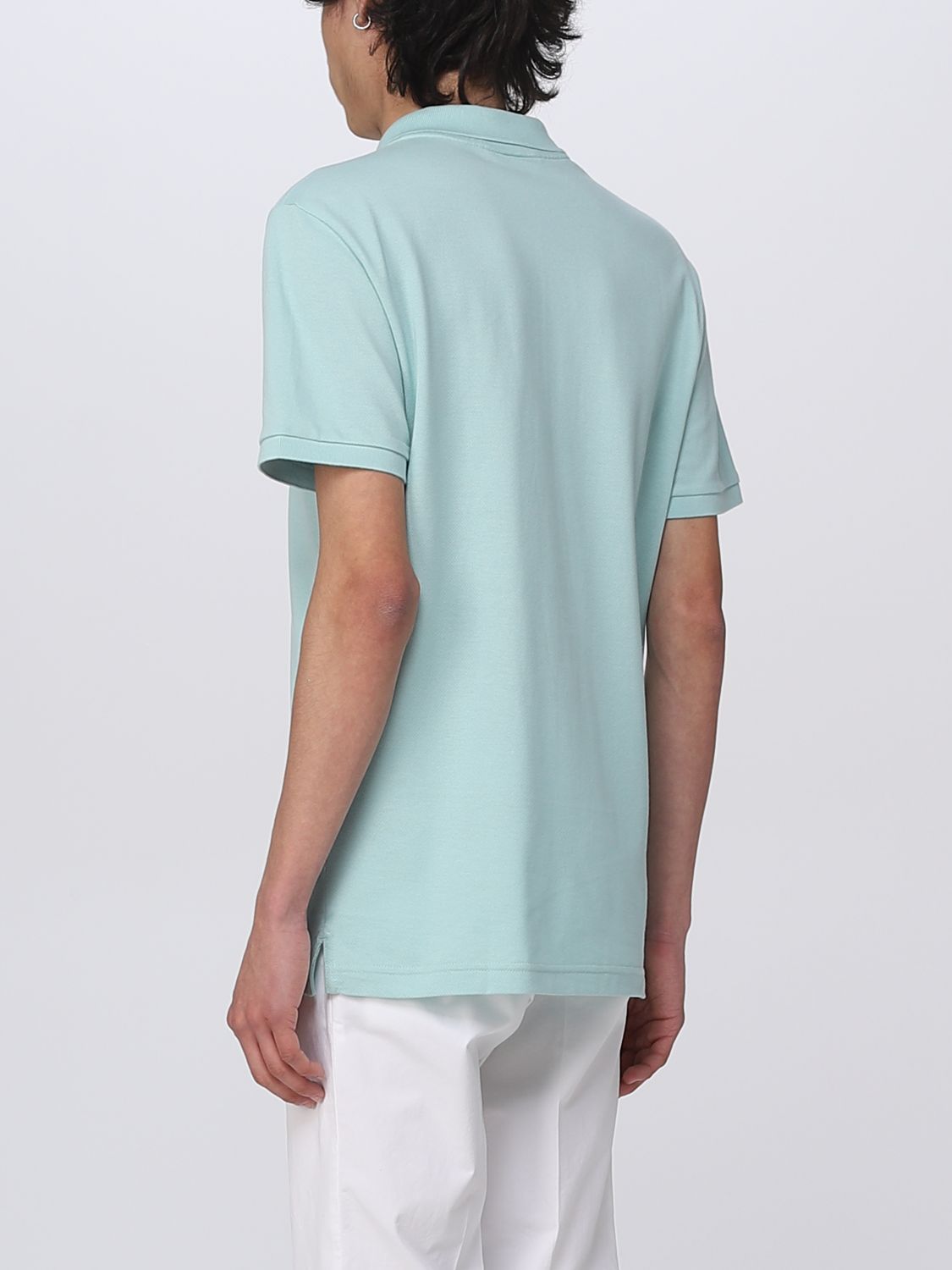Polo Shirt Men color Sage