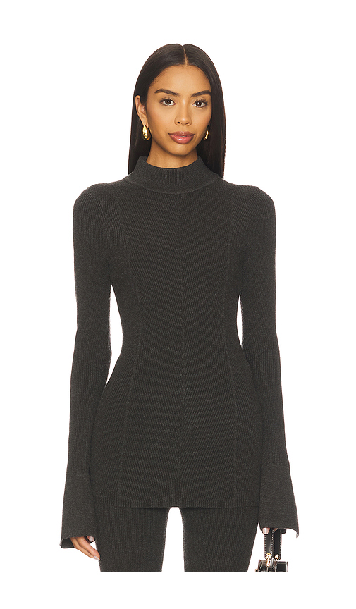 Favorite Daughter The Runway Top in Charcoal. M also in L, S