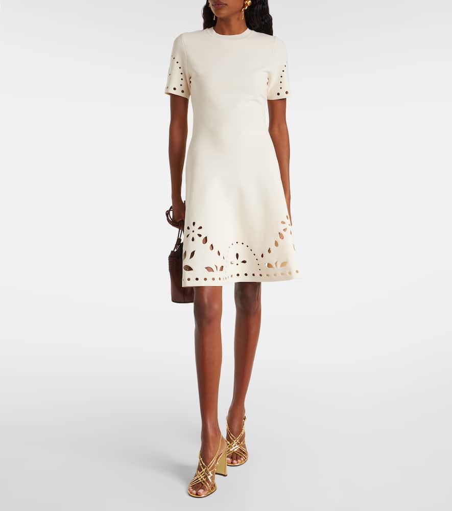 Fania broderie anglaise minidress
