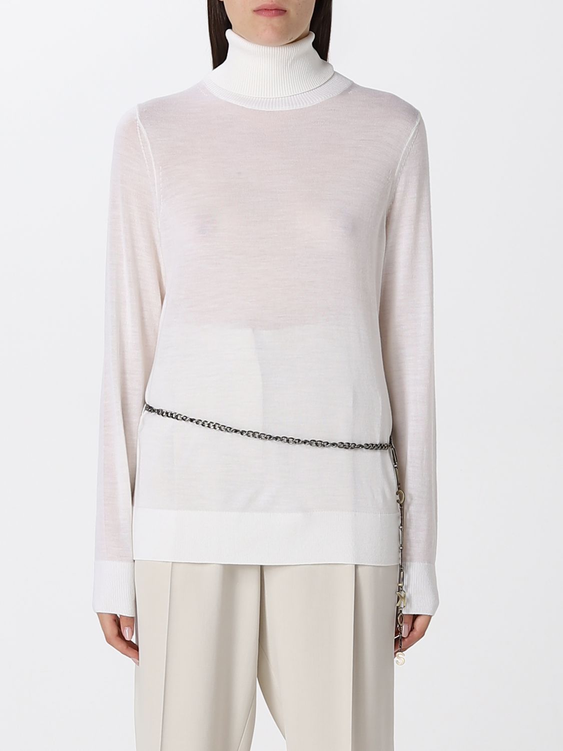 Sweater Woman color Yellow Cream