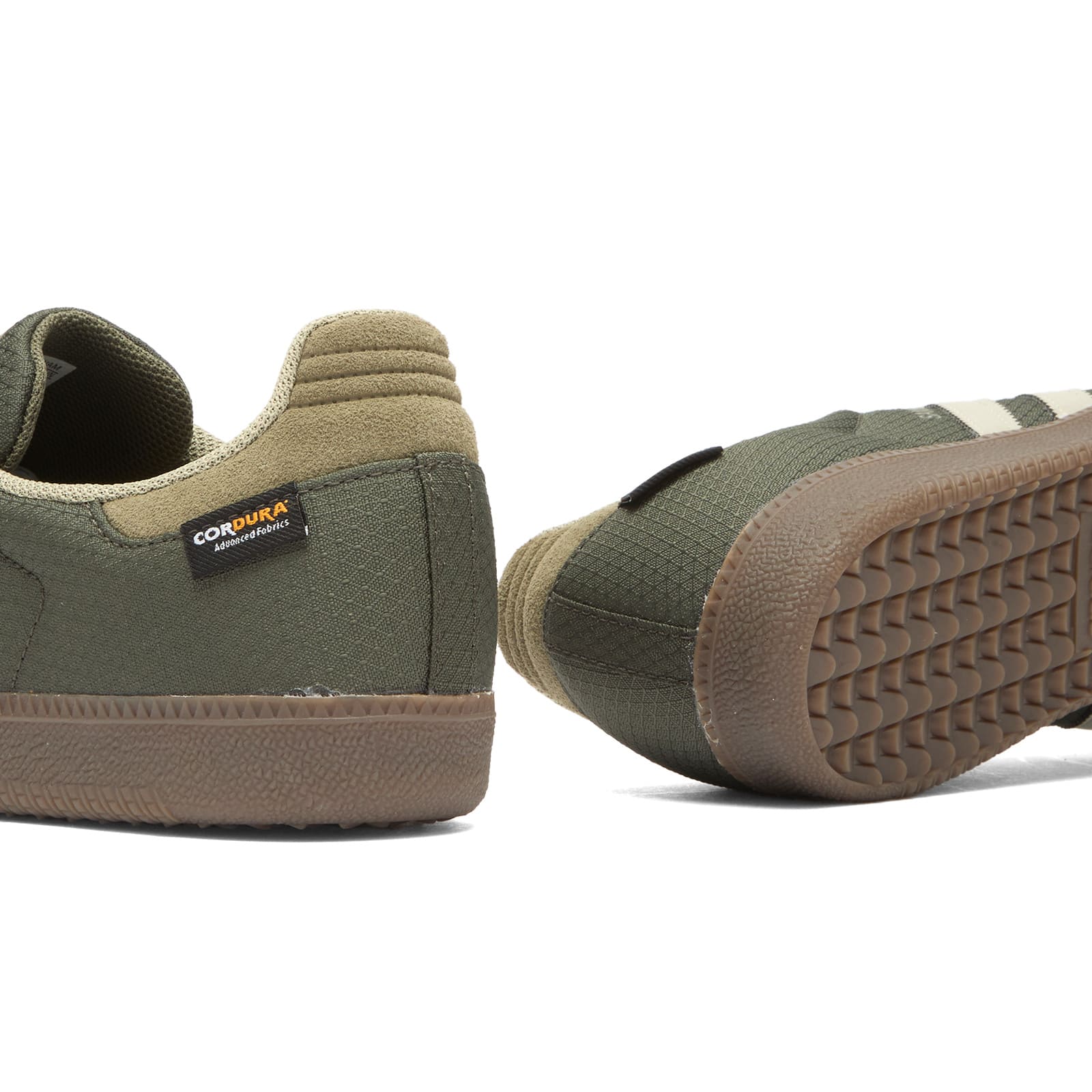 Men's Samba OG Sneaker in Shadow Olive/Putty Grey/Olive Strata