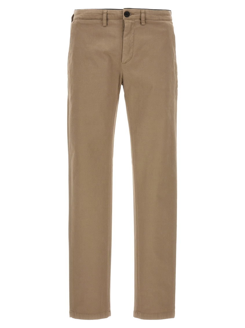 -Mike Pantaloni Beige-Uomo