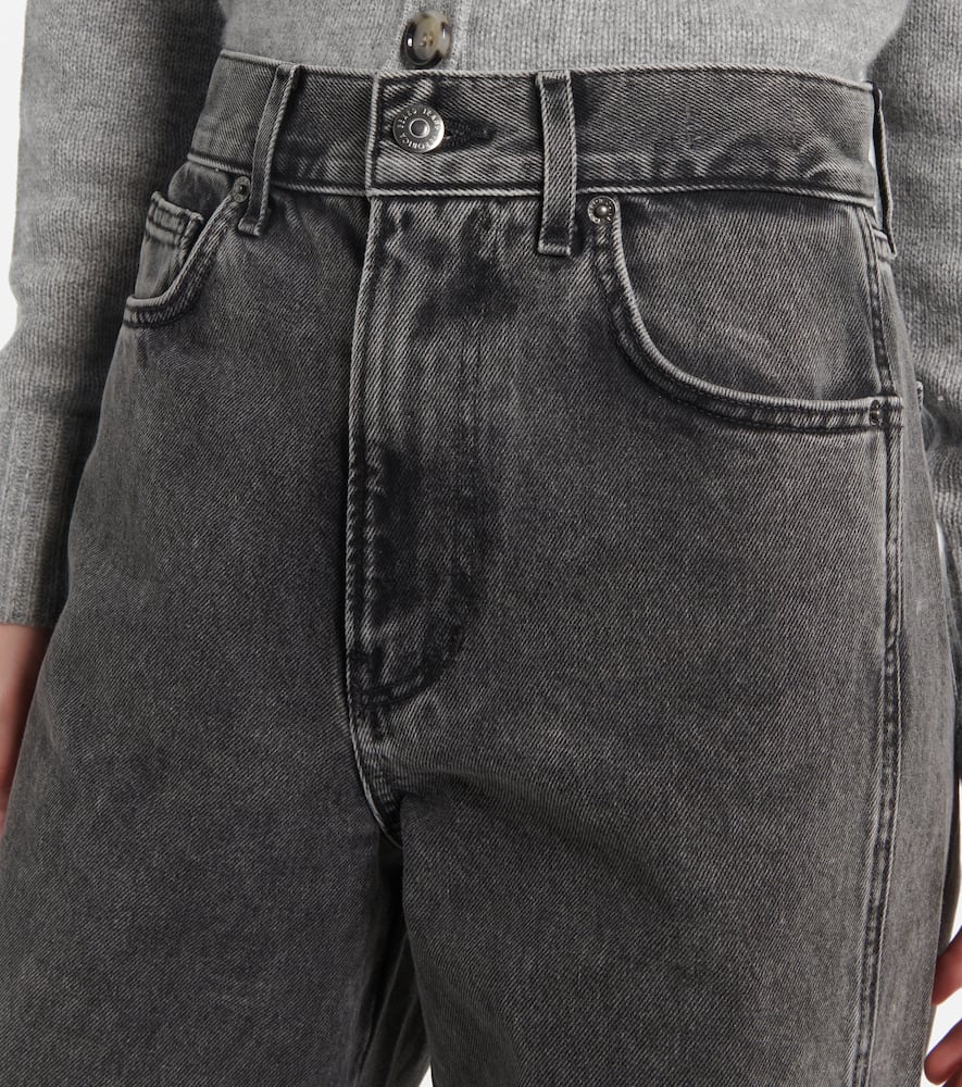 Taylor high-rise wide-leg jeans