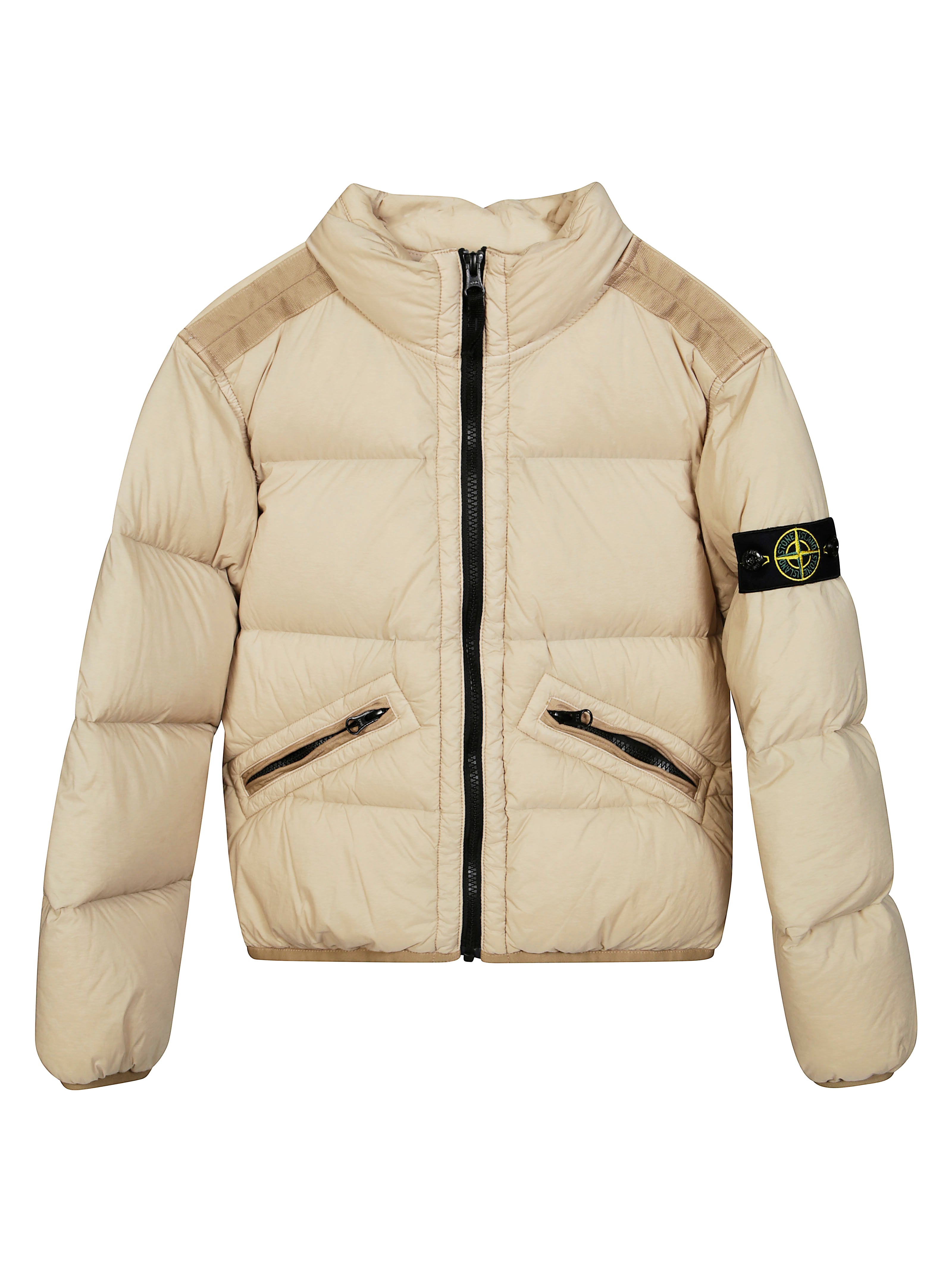 Bomber Jacket with Logo Badge