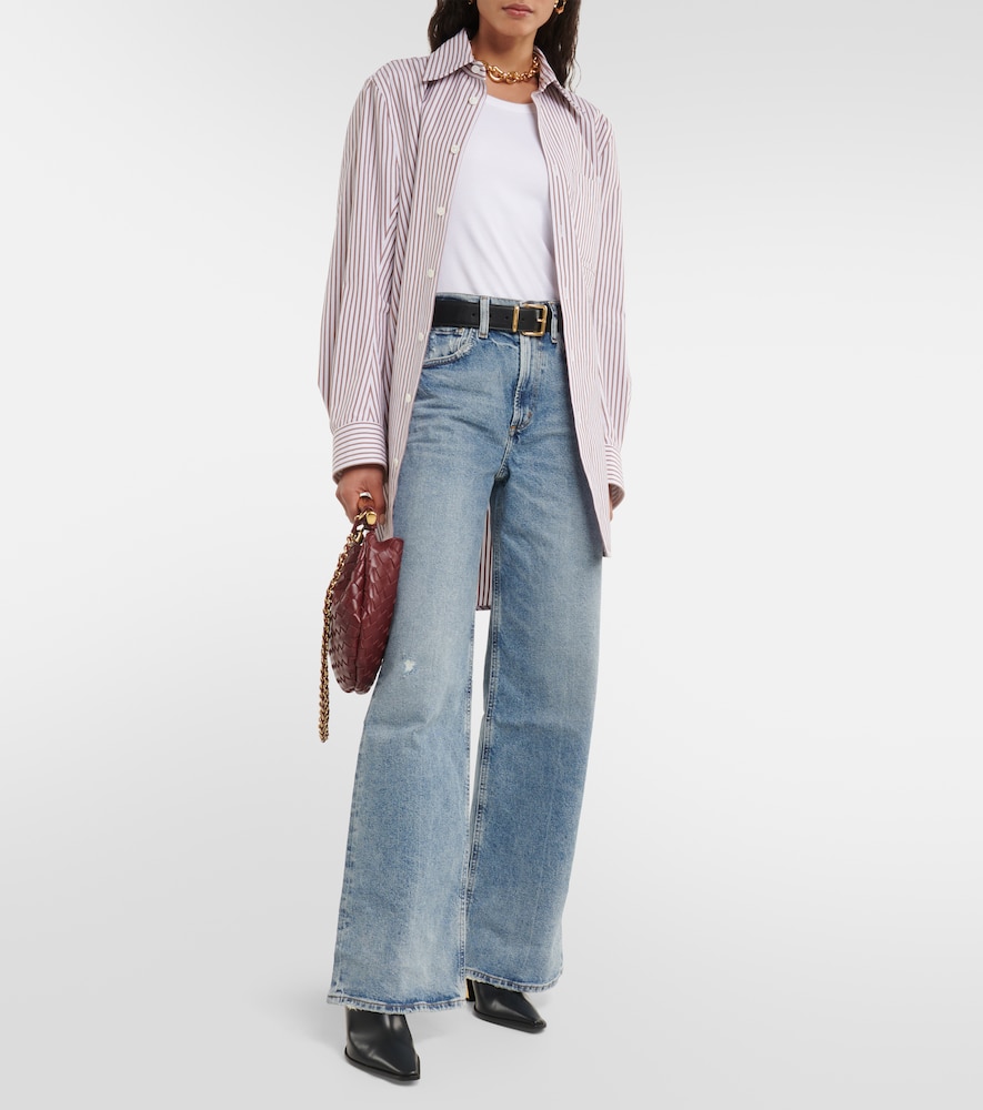 Paloma high-rise wide-leg jeans