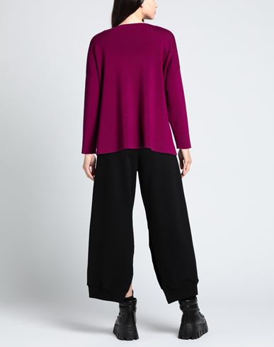 Woman Sweater Magenta Size 6 Virgin Wool