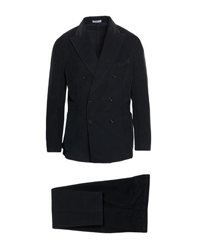 Man Suit Black Size 40 Cotton, Modal, Elastane