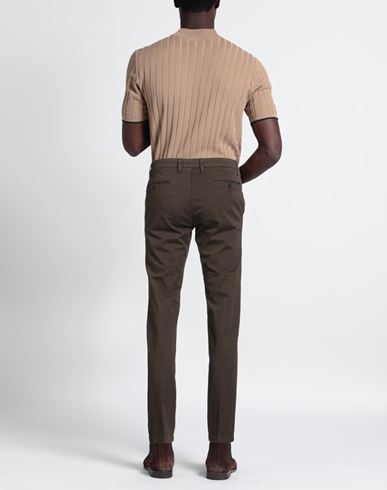 Man Pants Brown Size 30 Cotton, Elastane