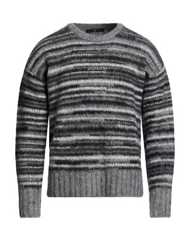 Man Sweater Grey Size M Acrylic, Polyamide, Wool, Mohair wool