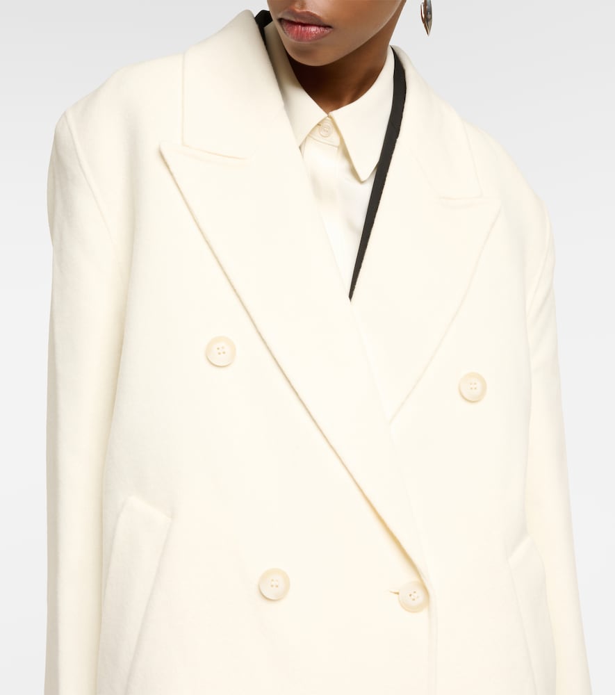 Gaia oversized wool-blend coat