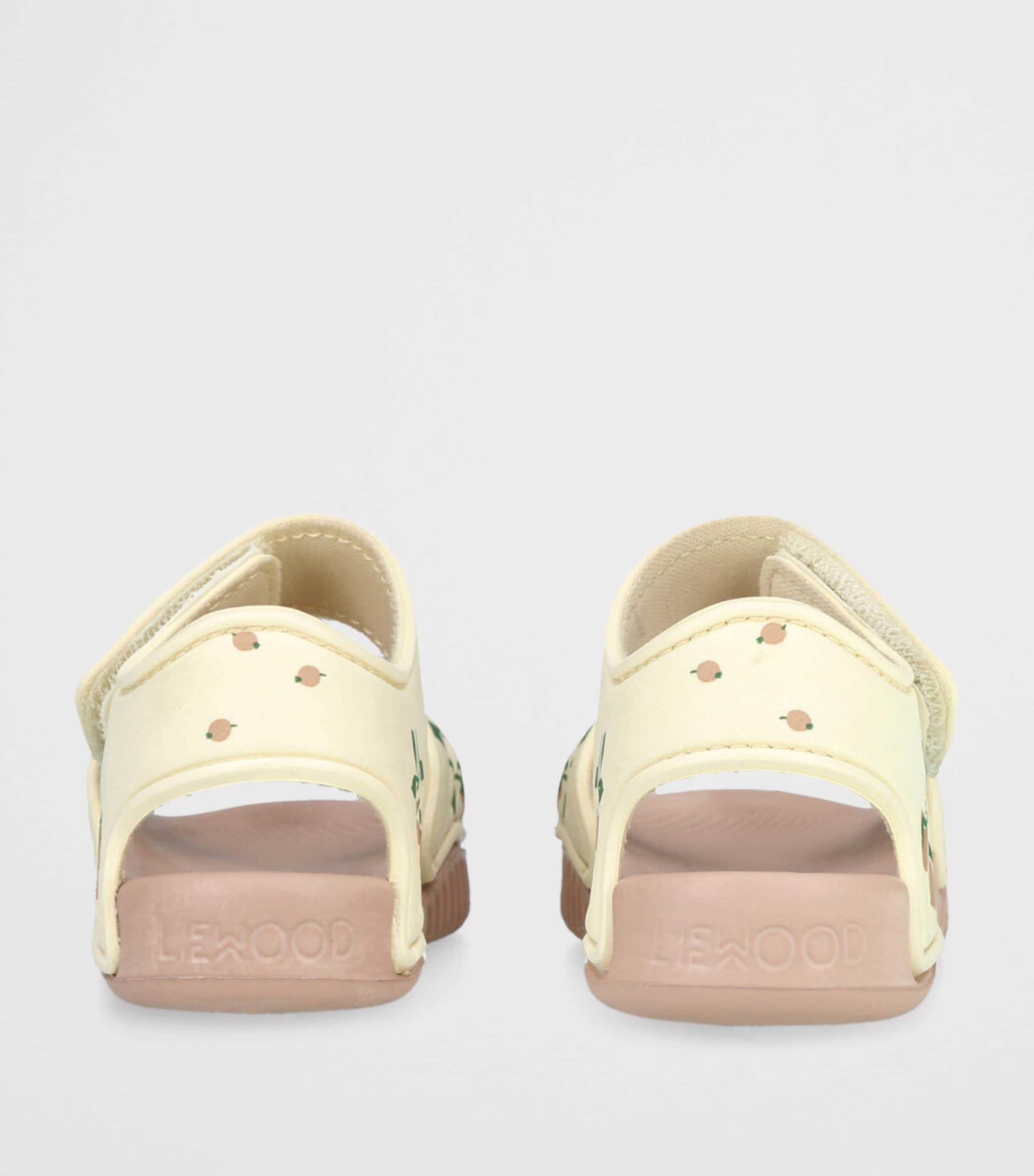 Peach Print Blumer Sandals