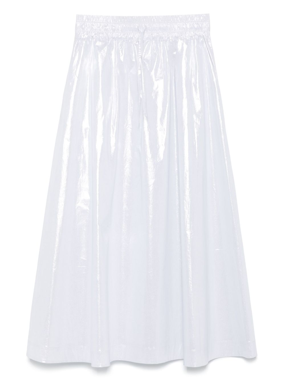D.Exterior A-line midi skirt - Silver
