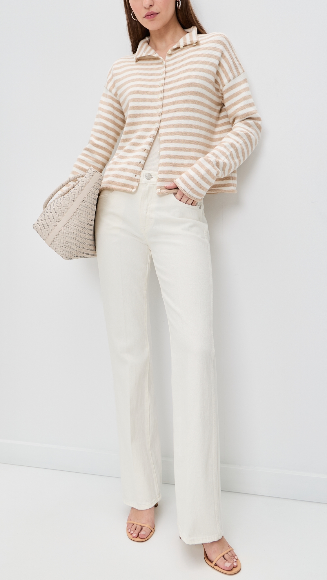 Marcenia Jeans Eggshell