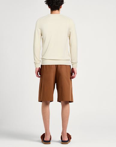 Man Sweater Beige Size XL Wool
