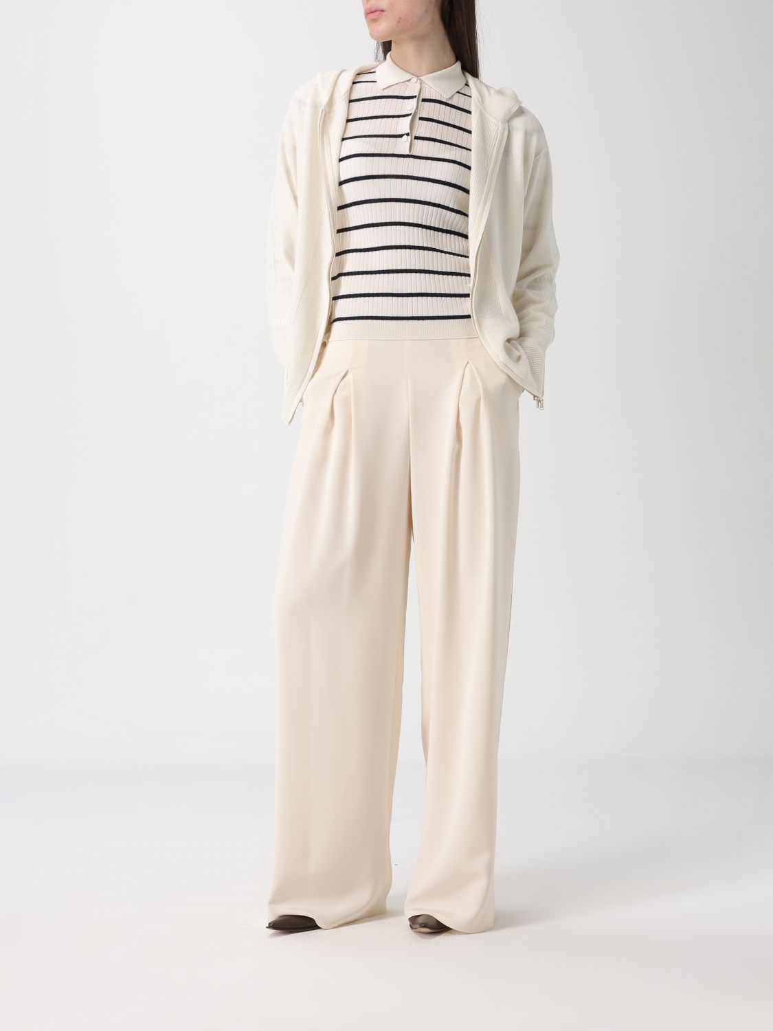 Cardigan Woman color White