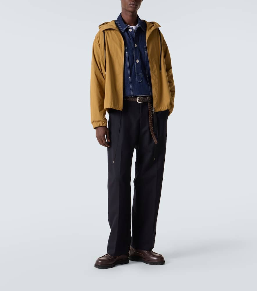 X Aaron Levine York denim shirt