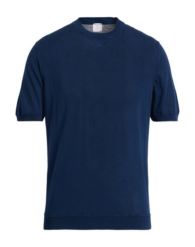 Platinum Man Sweater Navy Size S Cotton