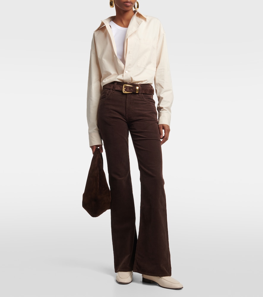 Isola corduroy flared pants