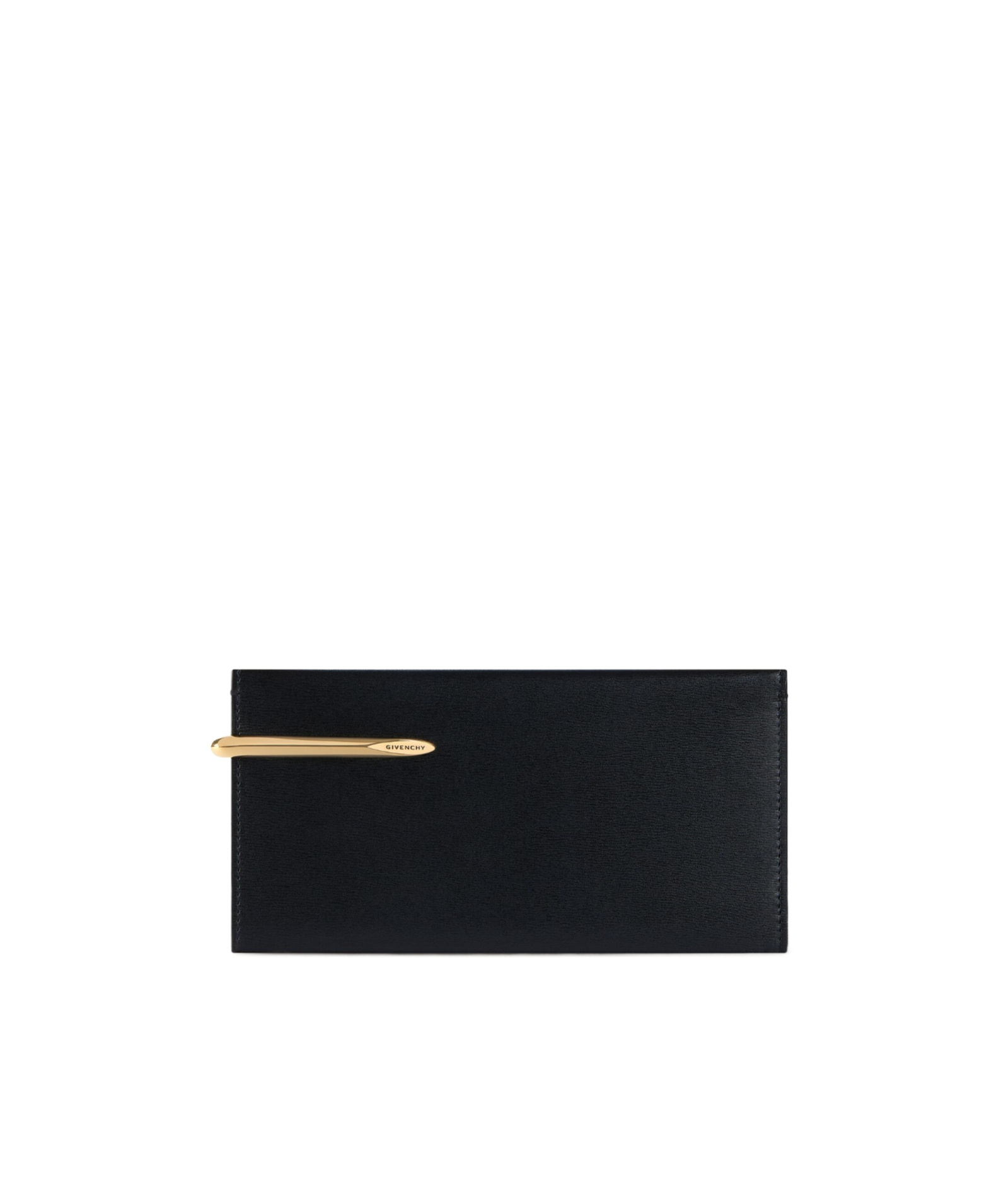 Pinch long wallet in leather