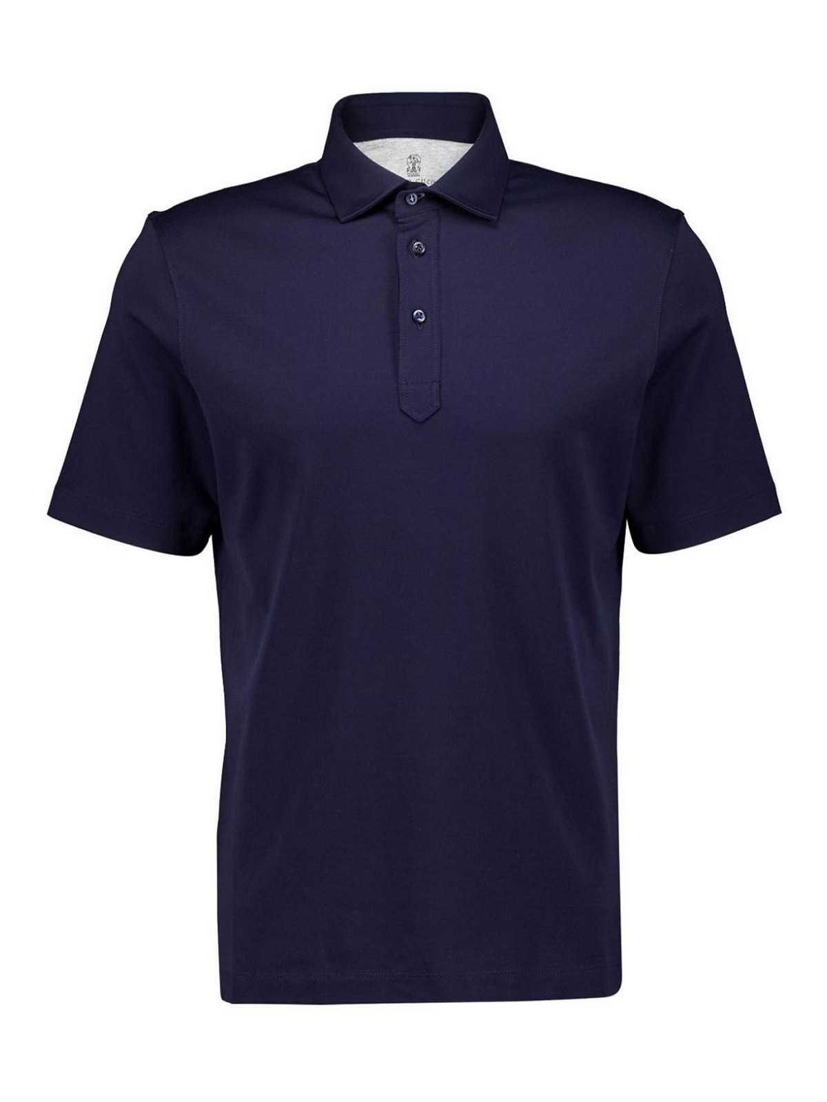Short-sleeved polo shirt - Blue