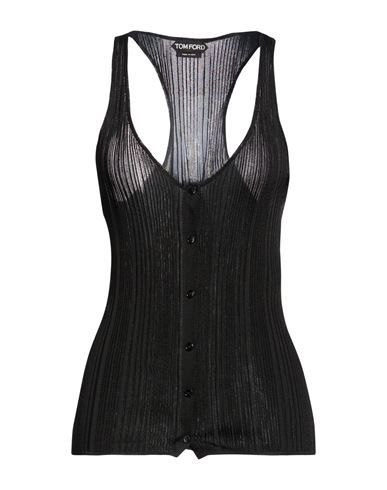 Woman Top Black Size S Viscose, Polyamide