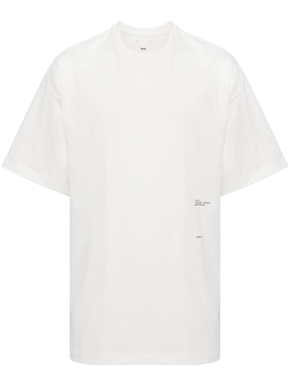 Photograph-print cotton T-shirt - White