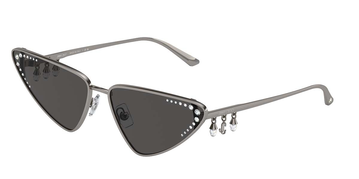 Jimmy Choo JC4001B 300487 Women’s Sunglasses Gunmeta