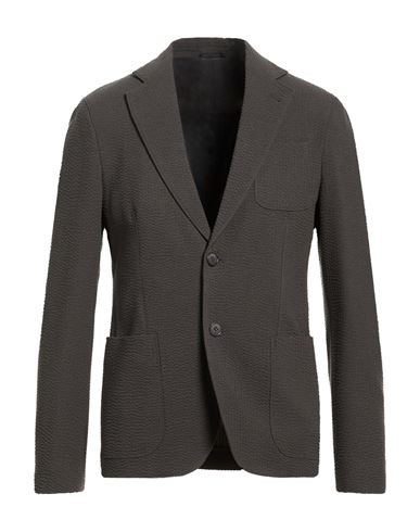 Man Blazer Charcoal Size 40 Virgin Wool, Cashmere, Elastane