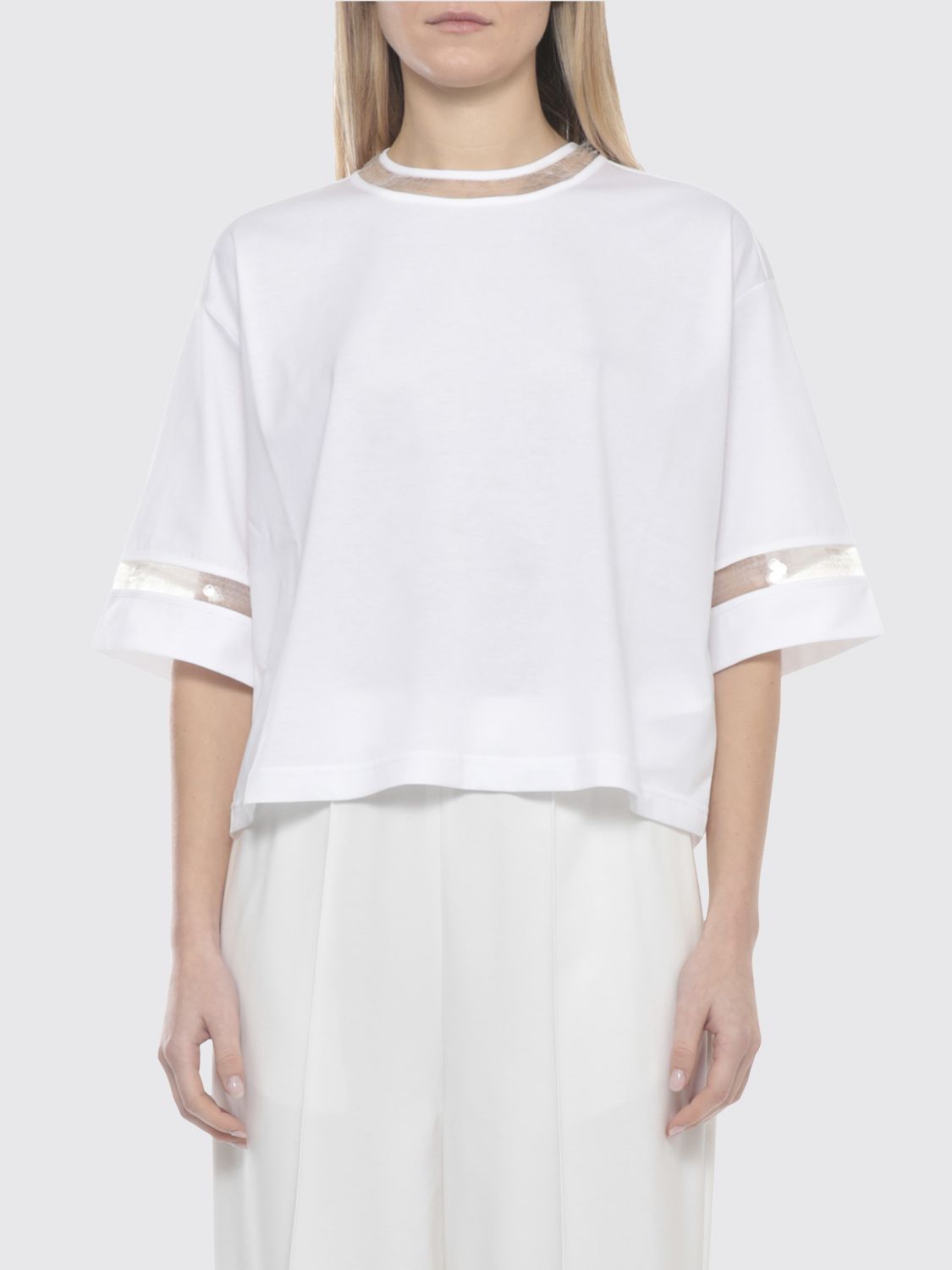 T-Shirt Woman color White