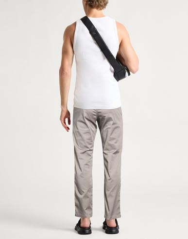Man Pants Taupe Size 29 Cotton, Polyester, Elastane
