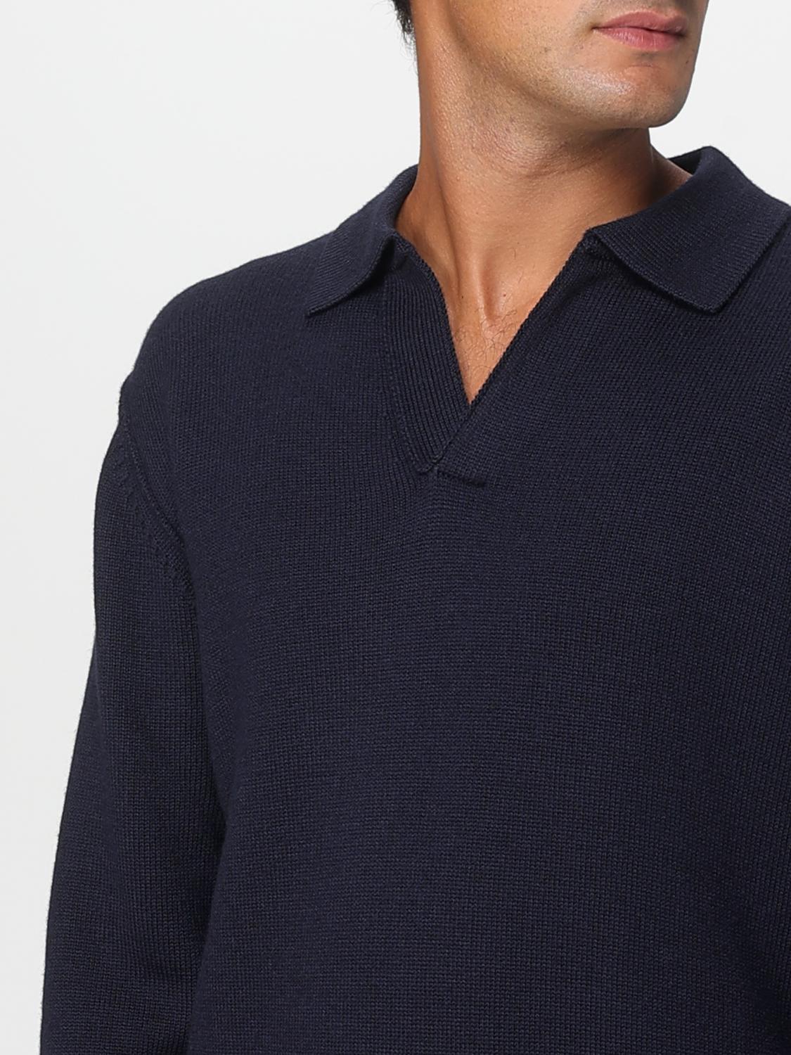 Polo Shirt Men color Blue