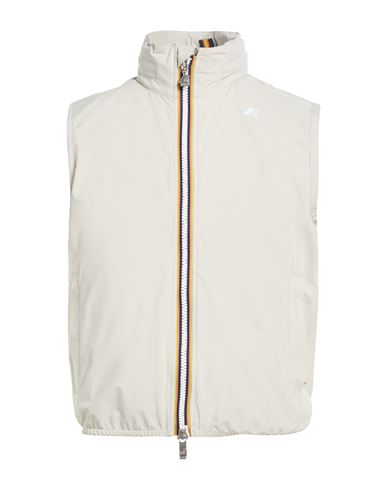 Man Vest Light grey Size S Polyester, Polyurethane