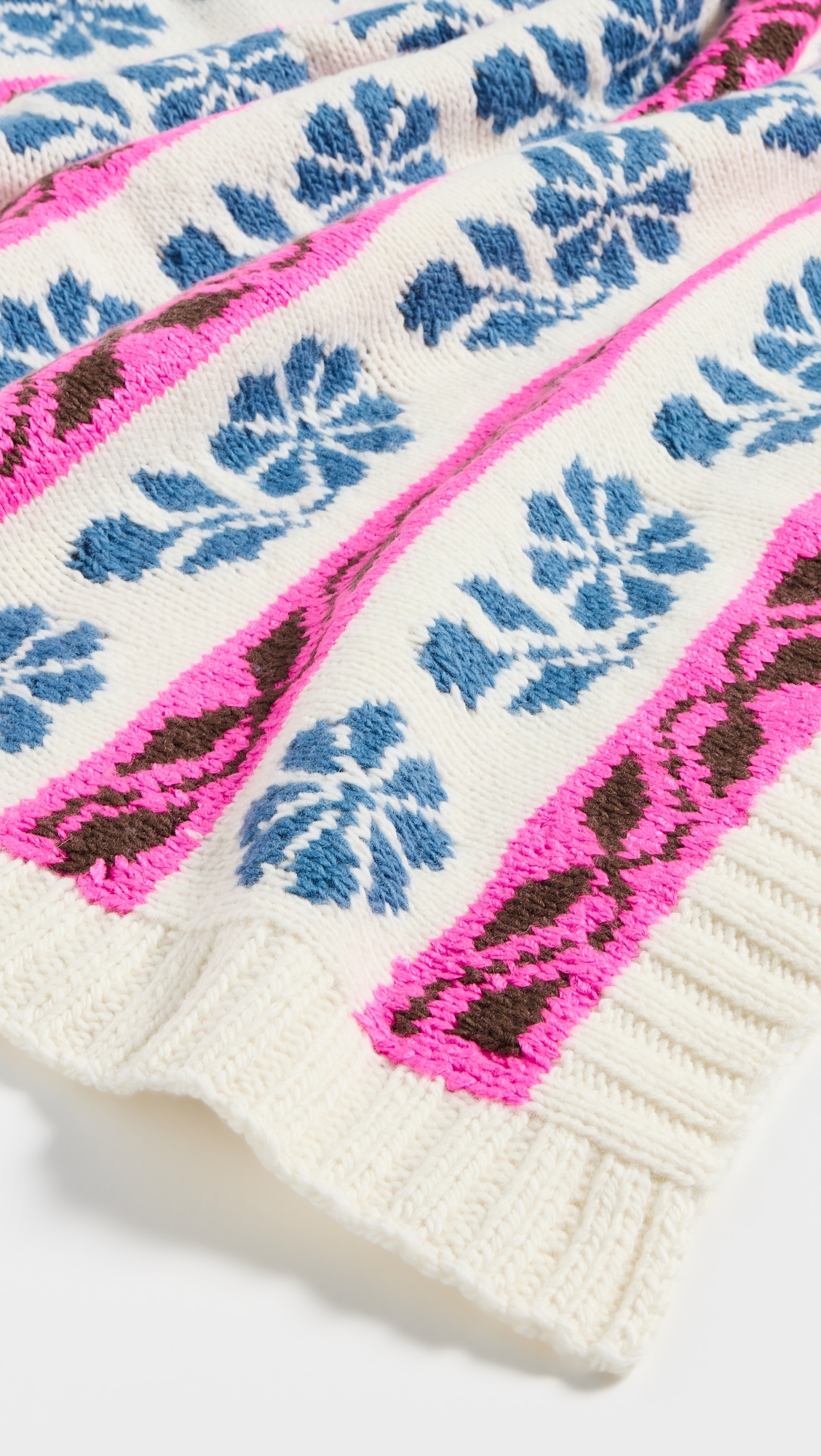 Mavis Knit Throw Multi One Size