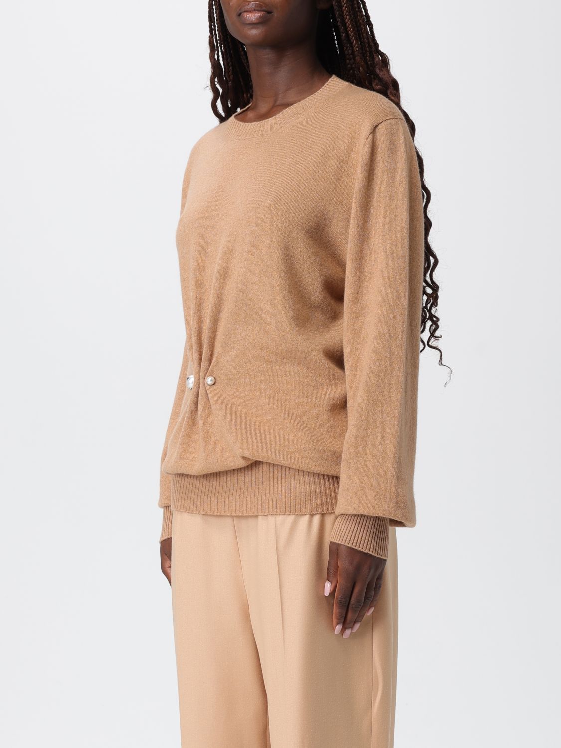 Sweater Woman color Brown