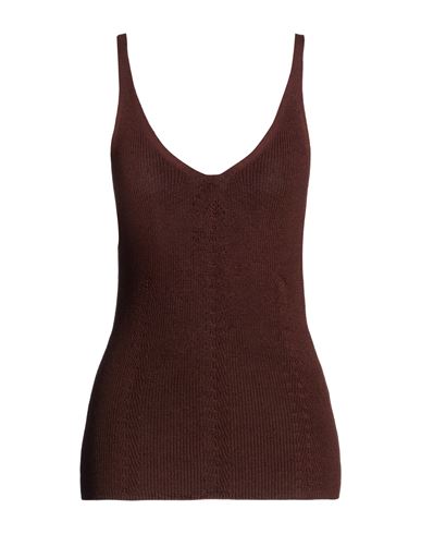 Woman Top Chocolate brown Size M Organic cotton
