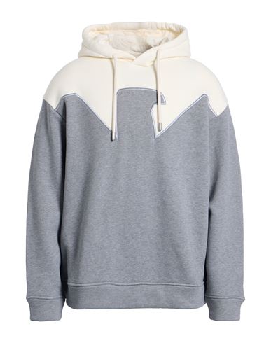 Man Sweatshirt Light grey Size L Cotton