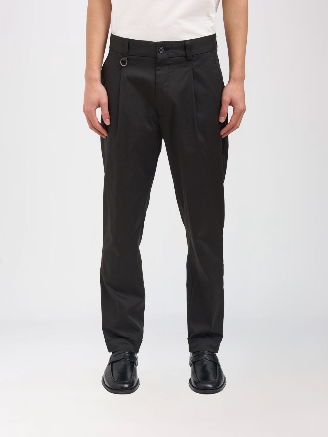 Pants Men color Yellow Cream