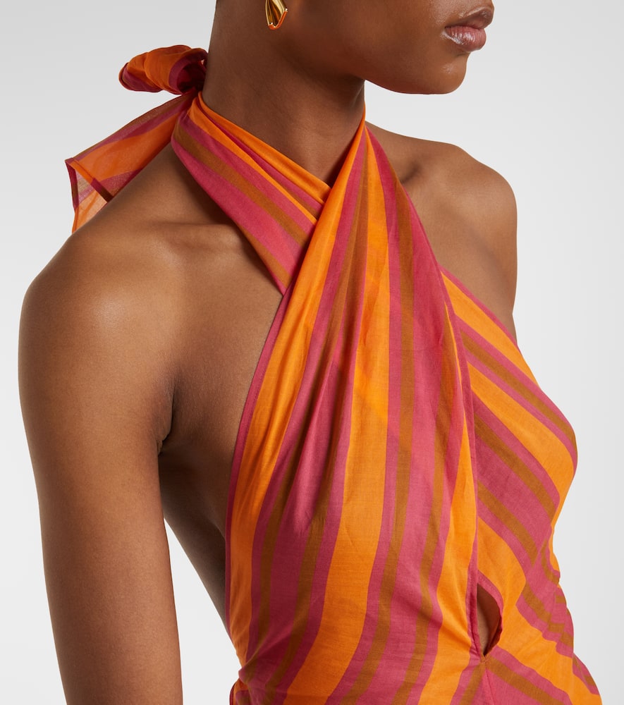 Neree printed cotton voile maxi dress