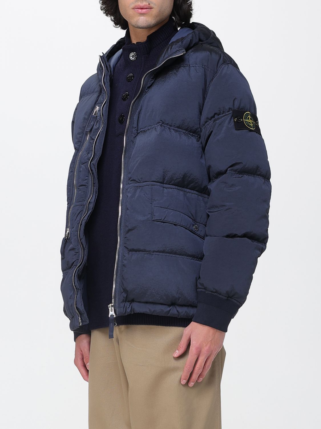 Jacket Men color Blue