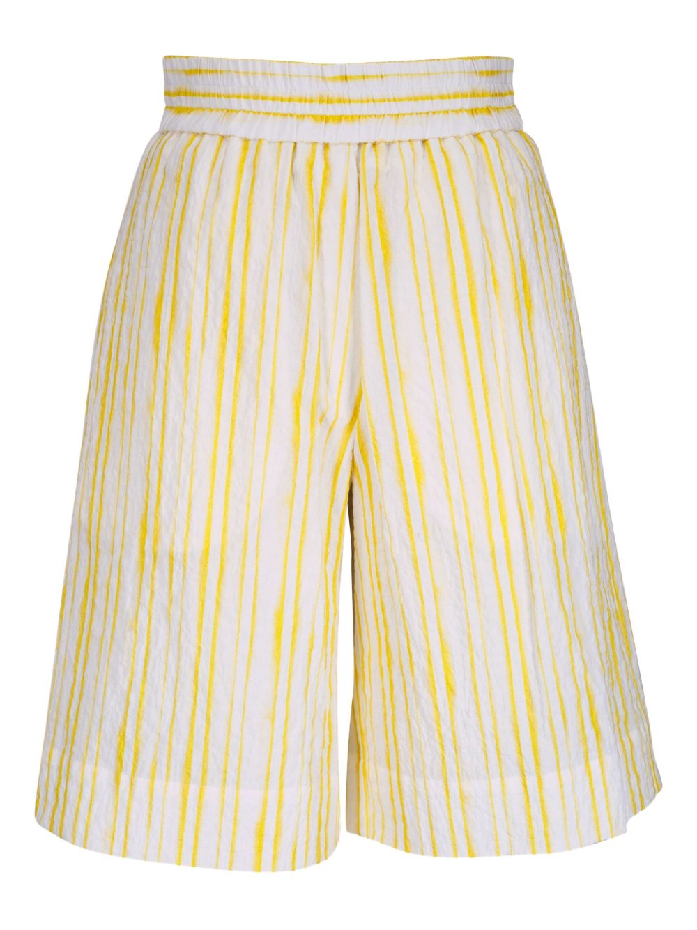 Odeeh striped shorts - Yellow