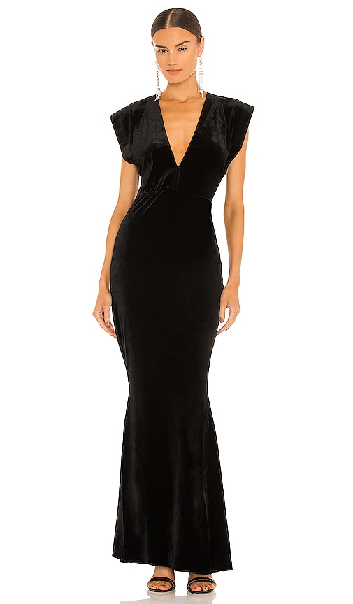 Norma Kamali ABENDKLEID RECTANGLE in Black. Größe XXS. Also in