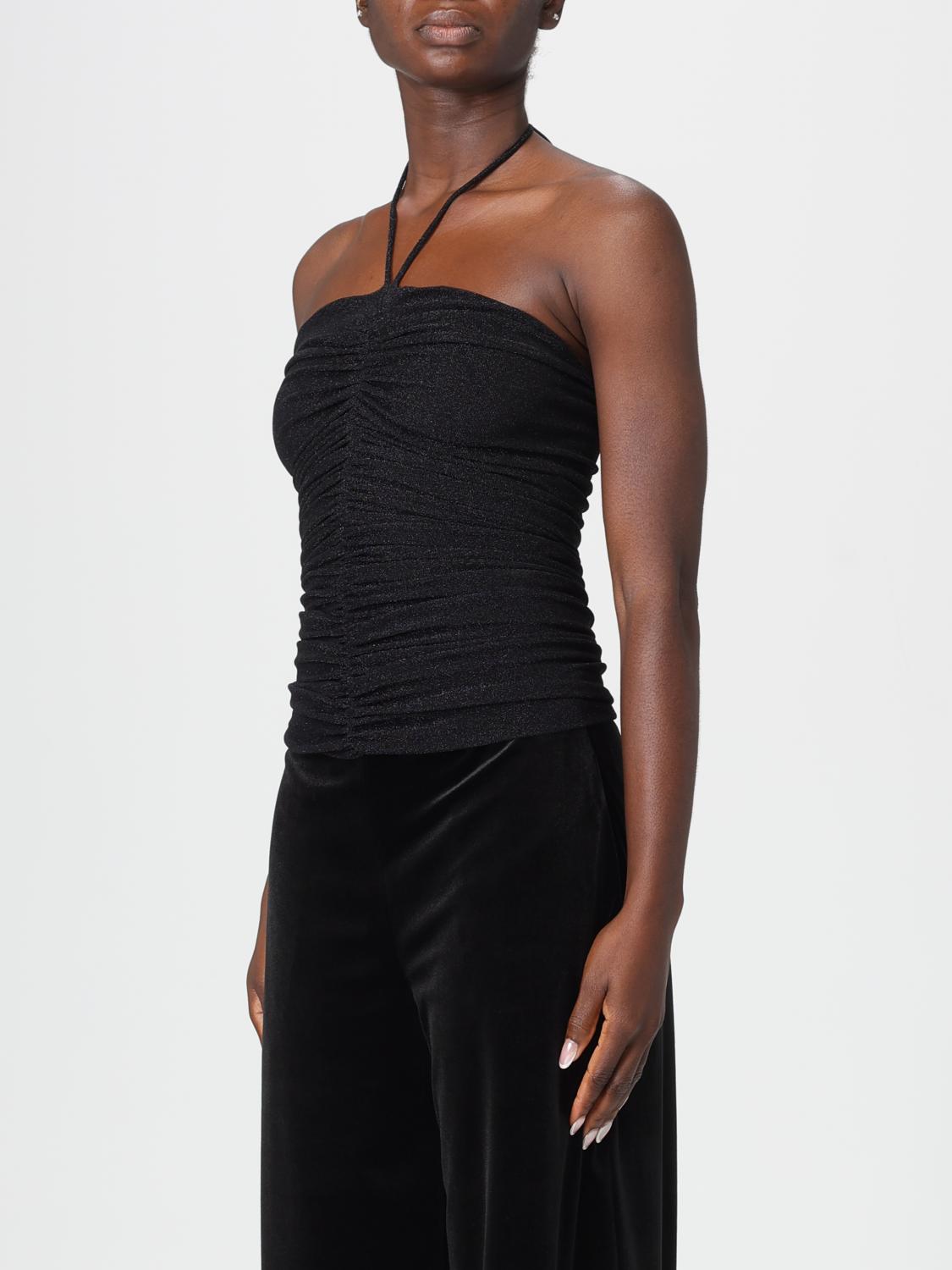 Top Woman color Black